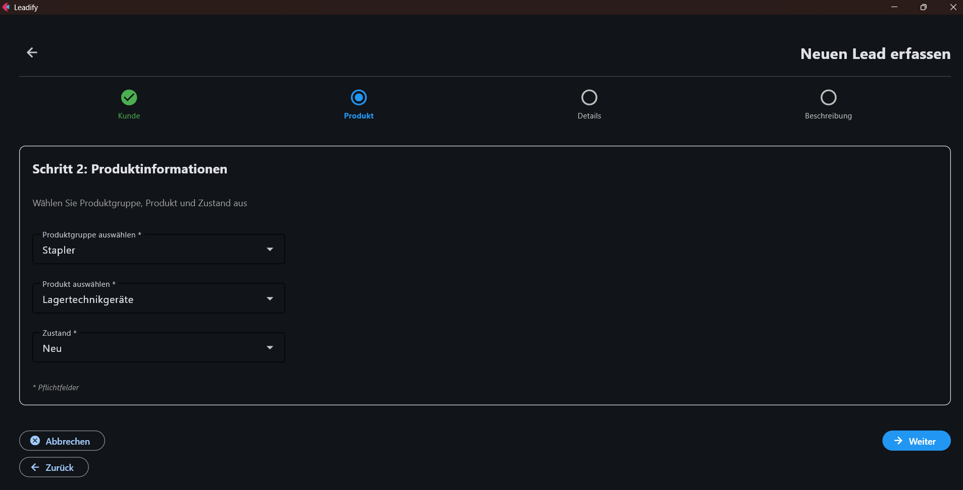 Produktinformationen